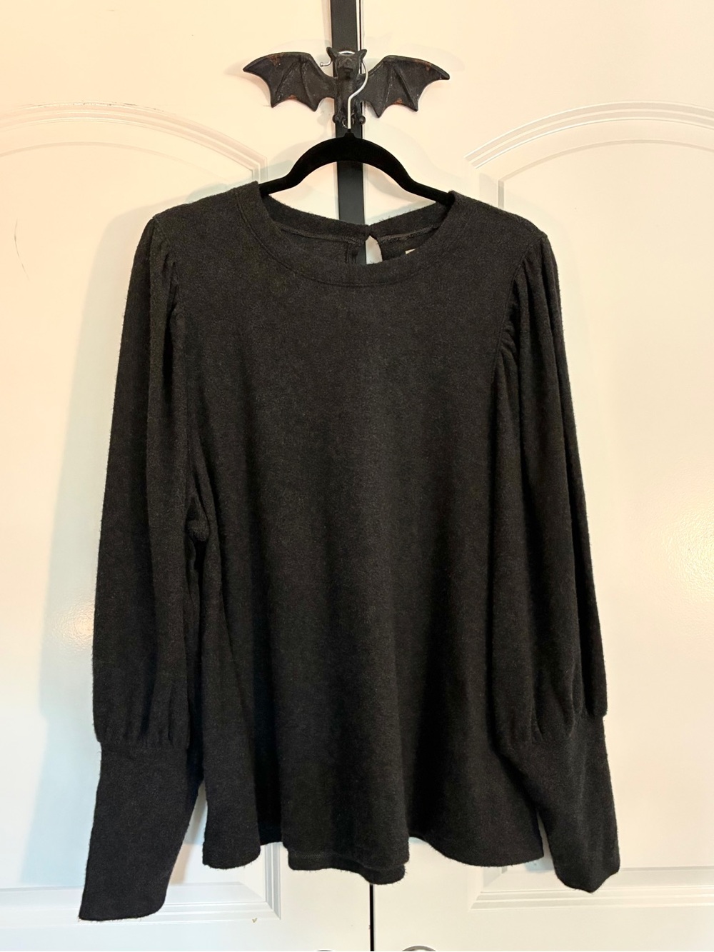 Madewell Gothic Top Puff Sleeves, Long Soft, Long Vintage Inspired Cuffs 2X